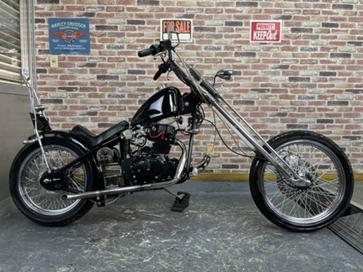 【ほぼ新車超低走行新古車！美車絶好調♪リジットスプリンガーチョッパーカスタム】  クリーブランド ヘイスト250 Cleavland Heist  【動画有】