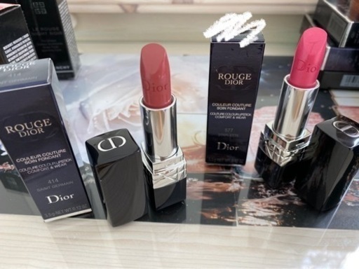 ルージュディオールシリーズの2本セット 試してみた】Dior ルージュ