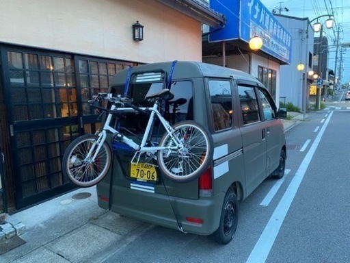 キャリア　自転車2台分　取付け簡単