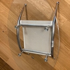 ガラス　ローテーブルの画像