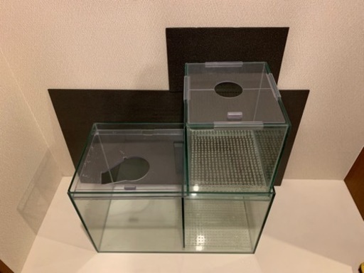 まさ様専用オーバーフロー水槽セット　濾過槽