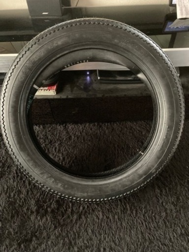 IRC チューブ　unilli 4.00-19 ビンテージタイヤ　セット　ほぼ新品