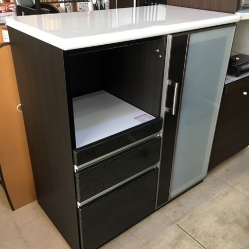 ニトリ Nポスティア BK レンジボード キッチンカウンター キッチン 