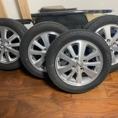 交渉可　dr17w da17w ナット付き14インチPCD100-4穴