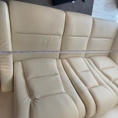 3人掛け電動リクライニングソファーの画像