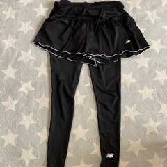 レギンス+フレアパンツ
