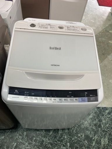 【人気SALE】HITACHI 8.0kg全自動洗濯機 ビートウォッシュ リサイクルショップ宮崎屋住吉店　22.7.21ｋ