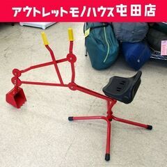 乗用ショベル レッド ショベルカー 可動 重機風 砂場遊び KI...