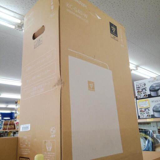 未使用品!　2020年製　シャープ　加湿空気清浄機　KC G40 W プラズマクラスター　コロナ対策にも　  エキスパート藤沢辻堂