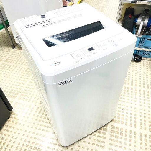 1/27【ジモティ特別価格】マクスゼン/maxzen 洗濯機 JW50WP01 2021年製 5キロ