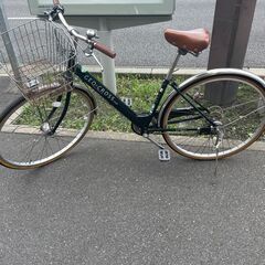 モスグリーン 自転車の中古が安い！激安で譲ります・無料で