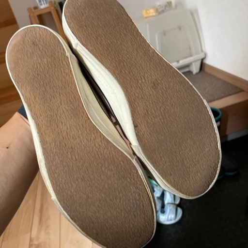 コムデギャルソン オムのレザースニーカー
