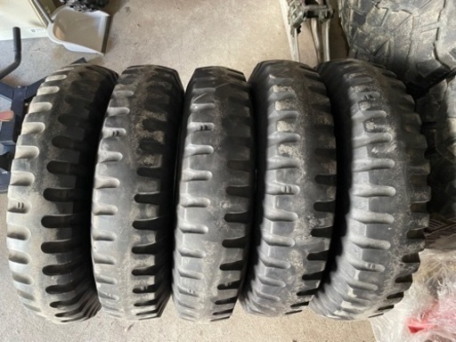 ジムニーSJ30 純正ホイール　希少ゲタ山タイヤ付　ブリヂストン　6.00-16