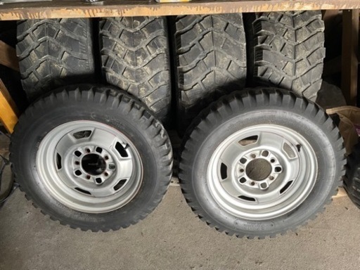 ジムニーSJ30 純正ホイール　希少ゲタ山タイヤ付　ブリヂストン　6.00-16