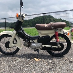 【売買済み】スーパーカブ70 c70 実働 オフロード オフ車の画像