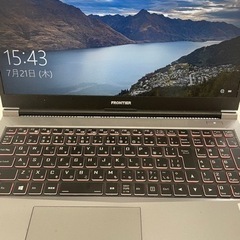 ゲーミングノートPC フロンティア製 FRLN710