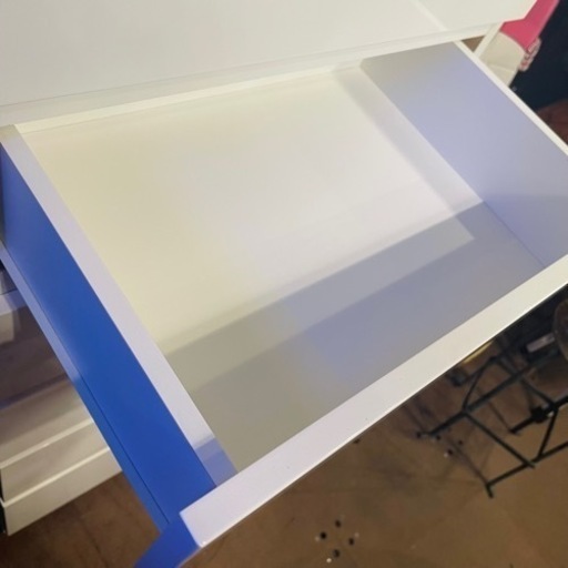 《売約済》　ニトリ　NITORI チェスト　ハイチェスト　6段　大容量　60幅　FOW タンス　衣類収納　収納　衣類　エナメル　アクリル　白家具　WH ホワイト　白　清潔感　検　クエス　エレナ　エレア