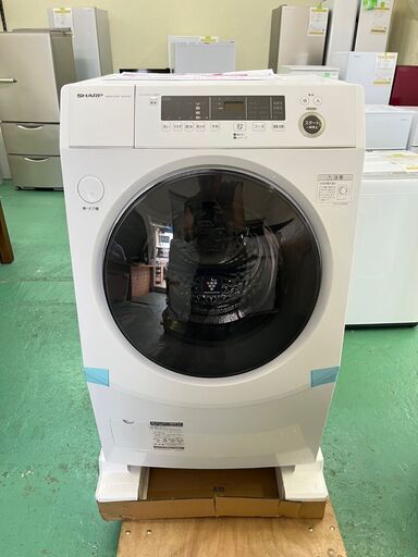 ★未使用品★SHARP ES-H10F 2022年 高年式 シャープ ドラム式 洗濯 10kg 乾燥 6kg 右開き 生活家電