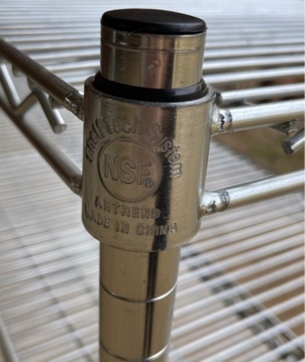 ラック 棚 什器 スチール シルバー