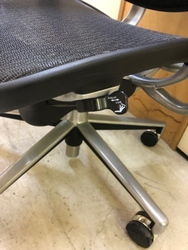 Ergohuman エルゴヒューマン オフィスチェア　背面メッシュ