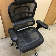 Ergohuman エルゴヒューマン オフィスチェア　背面メッシュ