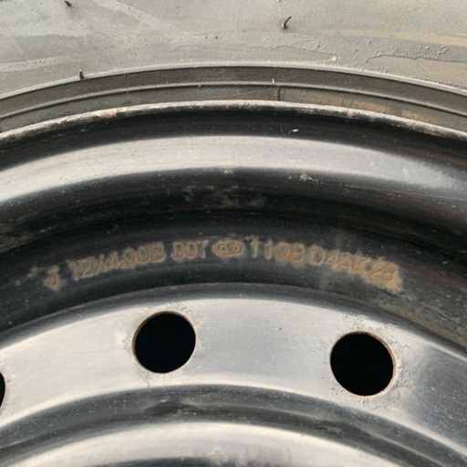 145R12 6PR 軽トラ、箱バンに　4本セット！