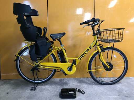 福岡）福岡市東区より ﾁｬｲﾙﾄﾞｼｰﾄ付 電動ｱｼｽﾄ BRIDGESTON　ﾌﾞﾘｼﾞｽﾄﾝ STEP CRUZ e ステップクルーズ ST6B41　2020年