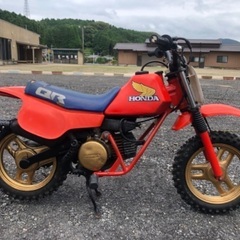 【売買済み】QR50 実働 キッズモトクロス オフロードの画像