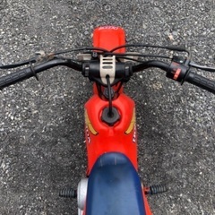 【売買済み】QR50 実働 キッズモトクロス オフロードの画像