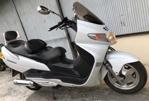 売れました！ 動画有り SUZUKI スカイウェイブ 250 ベンツテール 低走行 ビッグスクーター