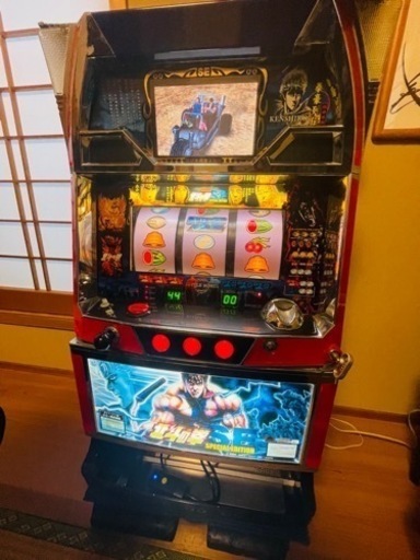 北斗の拳SEパチスロ台/動作確認済み/メダルなしで遊戯可能