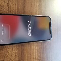 ジャンク　iPhone X Silver 64 GB SIMフリー