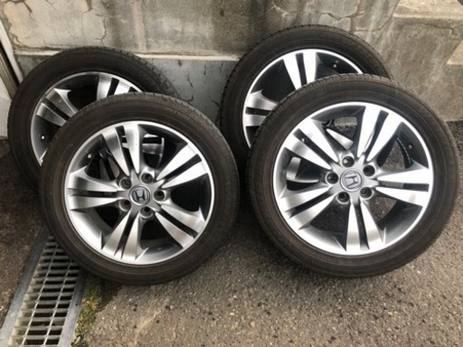 (現金決済)夏タイヤ　205/55R17 ホンダ純正アルミ4本セット