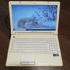 ノートパソコン　オフィスソフト・カメラ付