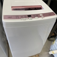 お薦め品‼️分解洗浄済み‼️AQUA洗濯機6kg 2018年