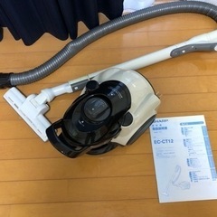 シャープ 遠心分離式サイクロン掃除機 EC-CT12-C ◆清掃済品の画像