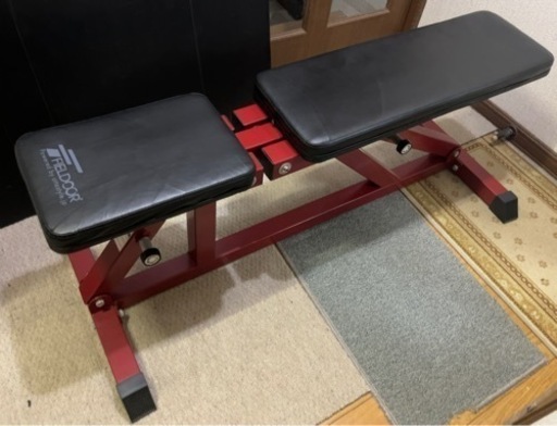 FIELDOOR フィールドア フラット インクライン 角度調整 ベンチ 筋トレ トレーニング