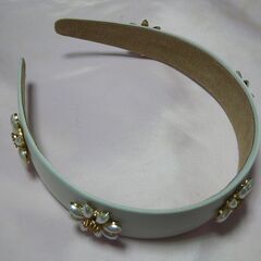 パールデイジーカチューシャ★アイボリー 1個の画像