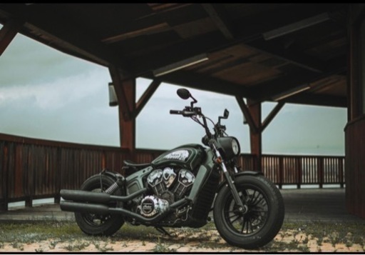 インディアン　スカウト2015低走行 Indian scout アメリカン　大型　ハーレー　ボバー　フルカスタム