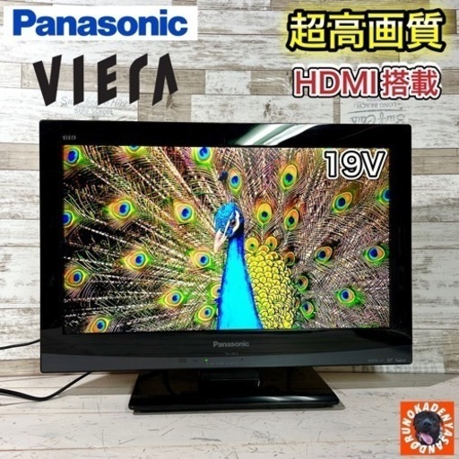 【すぐ見れる‼️】Panasonic VIERA 液晶テレビ 19型✨ 配送無料