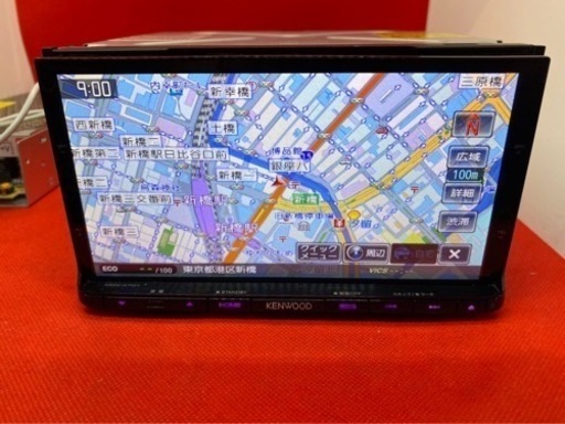 KENWOOD 最上級　MDV-X701 最新地図　新品バックカメラ付フルセット　す-7