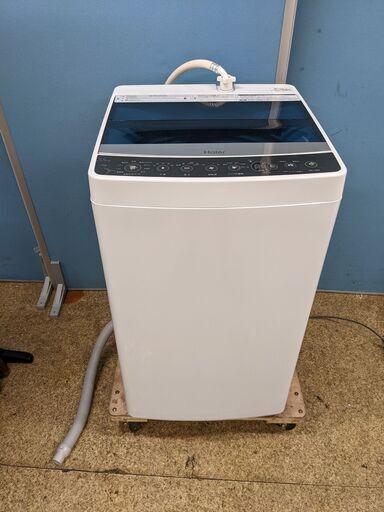 2018年製 Haier 全自動電気洗濯機 5.5kg JW-C55A お急ぎコース しわケア