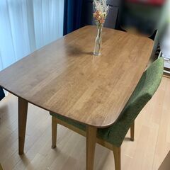 ダイニングテーブル ニトリ　4人掛け【お引き取り限定】