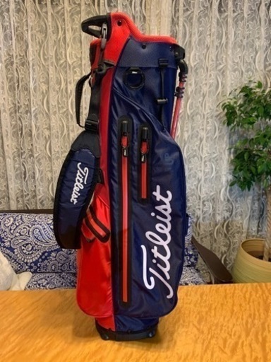 美品　ゴルフ　キャディ　バック　Titleist