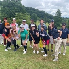 ⛳️みんなで楽しいゴルフをしています🏌️‍♀️🏌🏻‍♂️