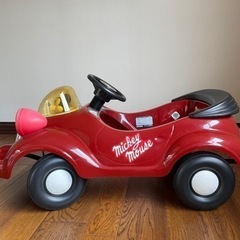 ミッキー ヴィンテージ アンティーク ディズニー リングボーイ 車のおもちゃ リングガール 結婚式 三輪車の画像
