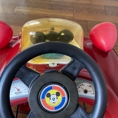 ミッキー ヴィンテージ アンティーク ディズニー リングボーイ 車のおもちゃ リングガール 結婚式 三輪車の画像