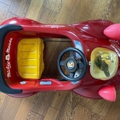 ミッキー ヴィンテージ アンティーク ディズニー リングボーイ 車のおもちゃ リングガール 結婚式 三輪車の画像