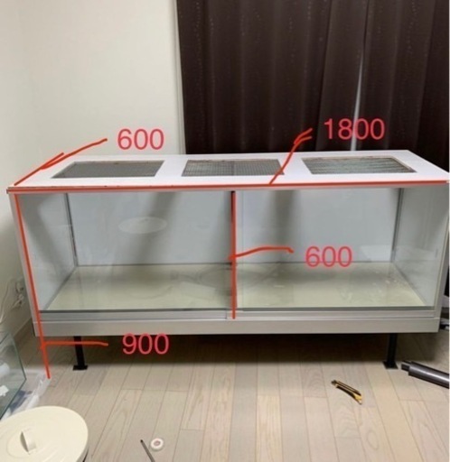 大型 爬虫類ケージ 値下げしました。