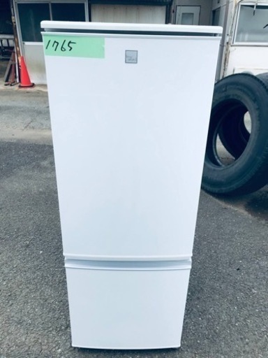 ✨2016年製✨1765番 SHARP✨ノンフロン冷凍冷蔵庫✨SJ-17E3-KW‼️